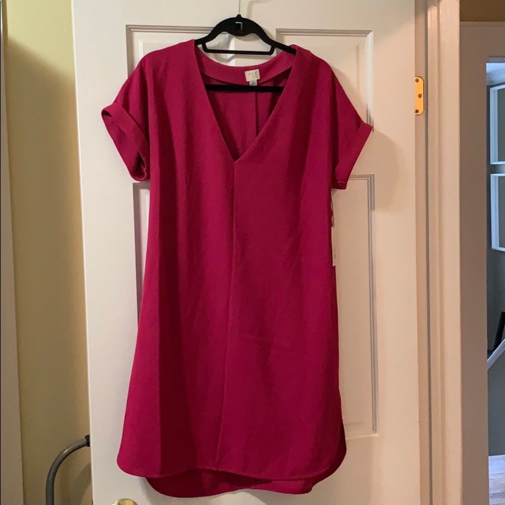 Magenta dress for women